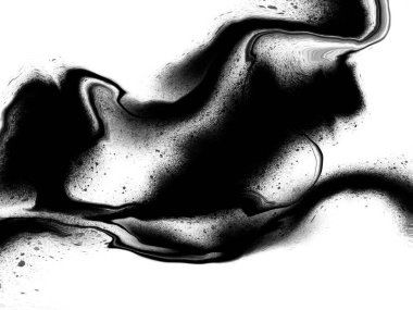 Soyut siyah-beyaz mermer benzeri mürekkep çizimi arka plan. Yüksek çözünürlüklü jpg dosyası, projeleriniz için mükemmel.