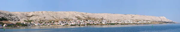 Panorama Pag Kueste Kroatien — Zdjęcie stockowe