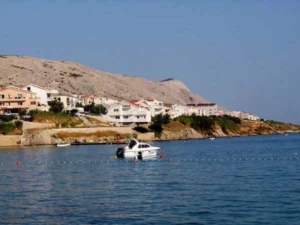 Costa Pag Croácia — Fotografia de Stock