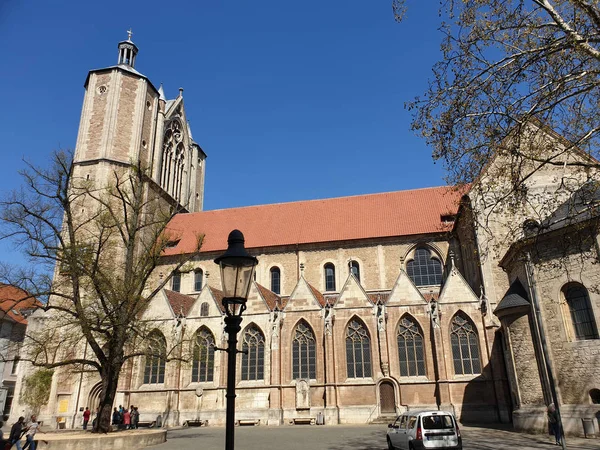 Braunschweig Dom Severně Německa — Stock fotografie