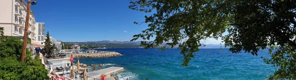 Ferienanlage Opatija Kroatische Küste — Stockfoto