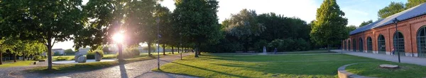 Panorama View Klenzepark Ingolstadtu — Stock fotografie