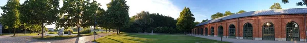 Panorama Widok Klenzepark Ingolstadt — Zdjęcie stockowe