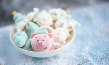 İştah açıcı ve güzel hatmi kardan adam.