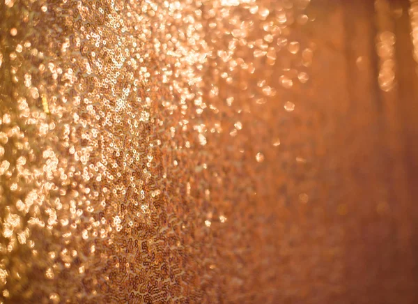 Goldglitzern Festtagsstimmung Funkeln Festliches Konzept — Stockfoto