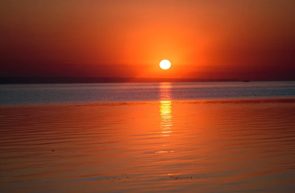 Beautiful Sunrise Beach Good Morning Magic Morning Early Awakening Nature — Stock Photo, Image
