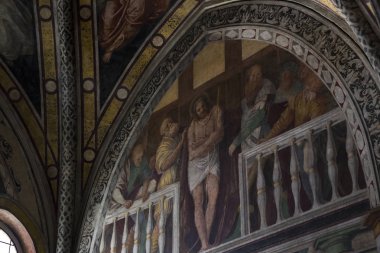 7 HAZİRAN 2018, MİLAN, İTALYA: Milano 'daki Santa Maria delle Grazie Katolik Kilisesi.