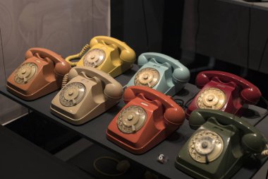 6 Haziran 2018, Milan, İtalya: teknolojik Teknik Müzesi adlı sonra Leonardo Da Vinci departmanı, gelişim, iletişim ve telekomünikasyon Fuarı.