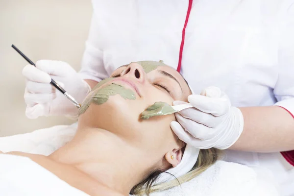 Process Massage Facials Beauty Salon — Stock Photo, Image