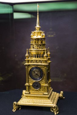 4 Haziran 2018, Milan, İtalya: Poldis Pezzoli, lüks Milan asaleti koleksiyonlarından Fuar Müzesi.