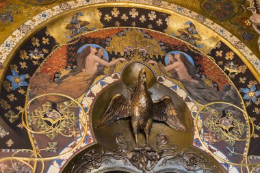 4 Haziran 2018, Milan, İtalya: Poldis Pezzoli, lüks Milan asaleti koleksiyonlarından Fuar Müzesi.