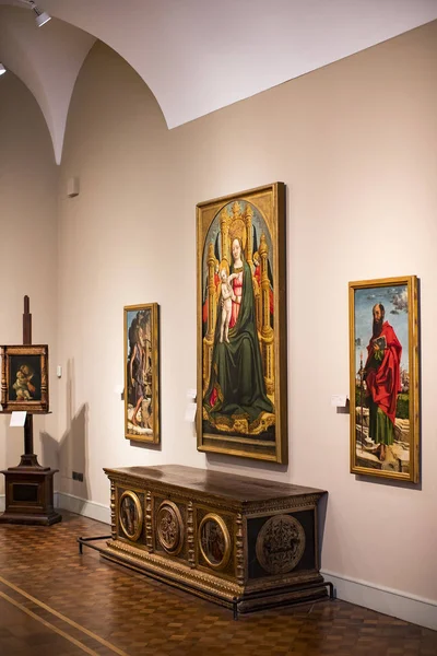 4 Haziran 2018, Milan, İtalya: Poldis Pezzoli, lüks Milan asaleti koleksiyonlarından Fuar Müzesi.