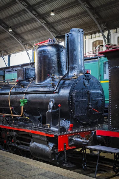 Madrid Spain March 2018 Museum Trains Madrid Exposition Railway Equipment — Stock Photo, Image