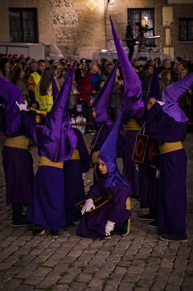 Μαδρίτη Ισπανία Μαρτίου 2018 Παραδοσιακό Επάγγελμα Του Θρησκευτική Καθολική Παραγγελίες — Φωτογραφία Αρχείου