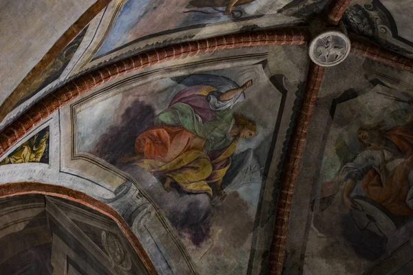 2018 Milan Italia Santa Maria Delle Grazien Katolisen Kirkon Sisätilat — kuvapankkivalokuva