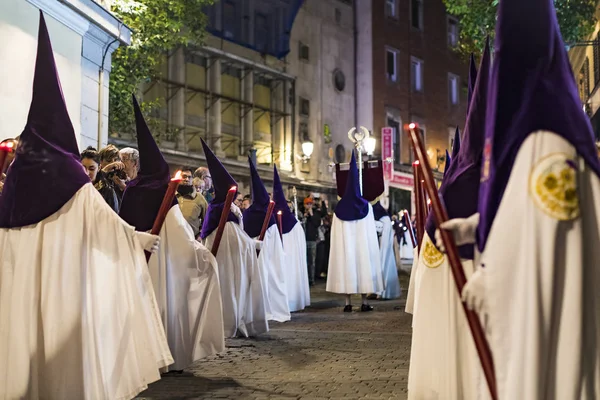 Madrid Espagne Mars 2018 Profession Traditionnelle Des Ordres Religieux Catholiques — Photo