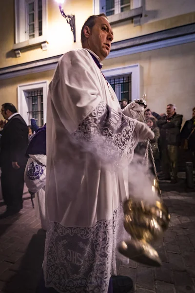 Madrid Espagne Mars 2018 Profession Traditionnelle Des Ordres Religieux Catholiques — Photo