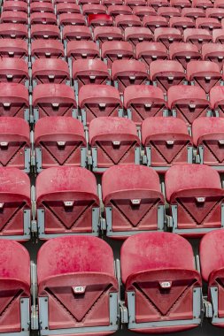 7 Haziran 2018, Milan, İtalya: öğeleri iç Stadyumu futbol takımları Inter ve Milan şehir San Siro. 