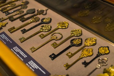 3 Eylül 2018, Viyana, Avusturya: Viyana Avusturya'da Habsburg Hanedanı Müzesi Hofburg Sarayı hazine.