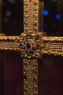 3 Eylül 2018, Viyana, Avusturya: Viyana Avusturya'da Habsburg Hanedanı Müzesi Hofburg Sarayı hazine.