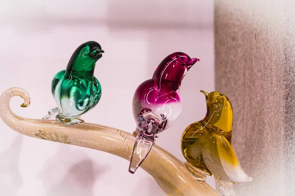 Murano Glassware Decorative Decoration Shot Close — Stock Photo, Image