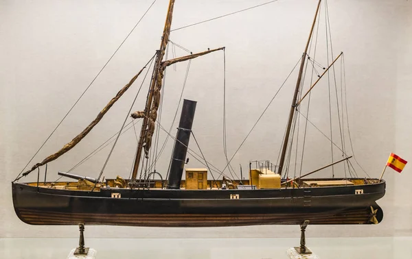 Madrid Spanje Maart 2018 Maritiem Museum Madrid Geschiedenis Van Spaanse — Stockfoto