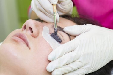 Kadın kirpik uzatma, kirpik Laminasyon için yordam 