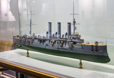 Münih, Almanya - 26 Kasım 2018: Alman Müzesi Bilim ve teknoloji başarı gemi inşa tarihi ve Deniz Bilimleri gelişimi sunar.