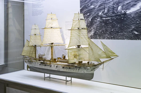 德国慕尼黑 2018年11月26日 德国科技博物馆成果展示了造船的历史和海洋科学的发展 — 图库照片