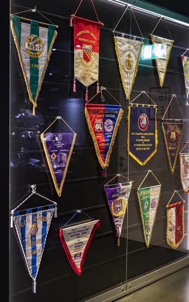 Munich Alemanha Novembro 2018 Museu Conquistas Clube Futebol Munique Baviera — Fotografia de Stock