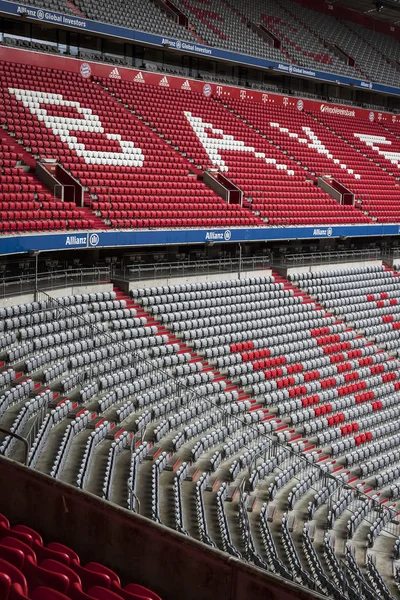 München Deutschland November 2018 Das Innere Des Heimstadions Allianz Arena — Stockfoto