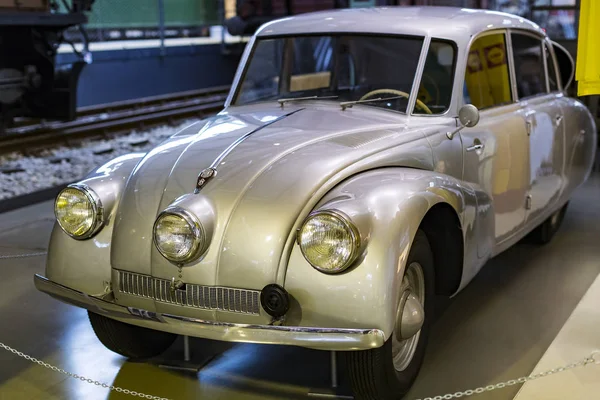 Мюнхен Германия Ноября 2018 Года Коллекция Исторически Известных Транспортных Средств — стоковое фото