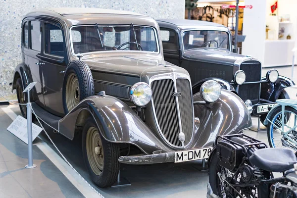 Мюнхен Германия Ноября 2018 Года Коллекция Исторически Известных Транспортных Средств — стоковое фото
