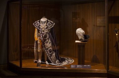 3 Eylül 2018, Viyana, Avusturya: Viyana Avusturya'da Habsburg Hanedanı Müzesi Hofburg Sarayı hazine. 