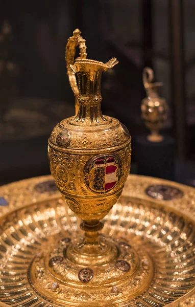 3 Eylül 2018, Viyana, Avusturya: Viyana Avusturya'da Habsburg Hanedanı Müzesi Hofburg Sarayı hazine. 
