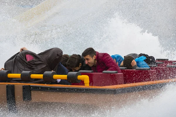 Stambuł Turcja Kwietnia 2017 Park Rozrywki Tematyce Rozrywka Vialand — Zdjęcie stockowe