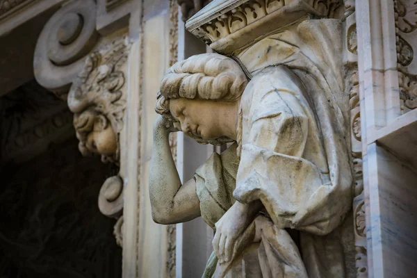 2018 Június Milánó Olaszország Szentek Mártírok Milánói Székesegyház Duomo Milano — Stock Fotó