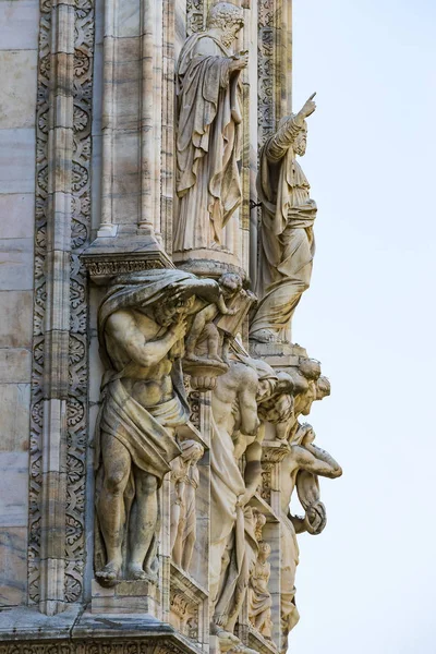 2018 Június Milánó Olaszország Szentek Mártírok Milánói Székesegyház Duomo Milano — Stock Fotó