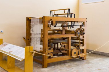 6 Haziran 2018, Milan, İtalya: teknolojik Teknik Müzesi adlı sonra Leonardo Da Vinci departmanı, gelişim, iletişim ve telekomünikasyon Fuarı.