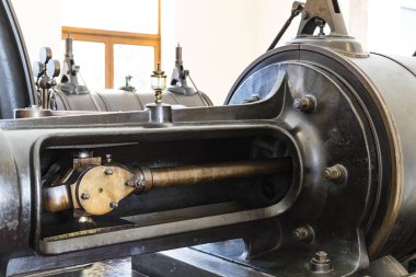6 Haziran 2018, Milan, İtalya: teknolojik Teknik Müzesi adlı sonra Leonardo Da Vinci departmanı, gelişim, iletişim ve telekomünikasyon Fuarı.