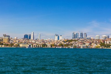  Haliç görünümünden kanal üzerinde Panoraması şehir pistleri