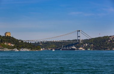  Haliç görünümünden kanal üzerinde Panoraması şehir pistleri