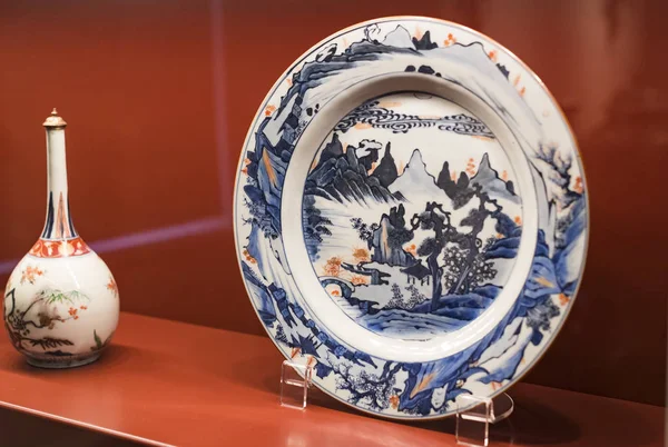 Мюнхен Германия Ноября 2018 Года Китайская Коллекция Фарфора Баварских Королей — стоковое фото