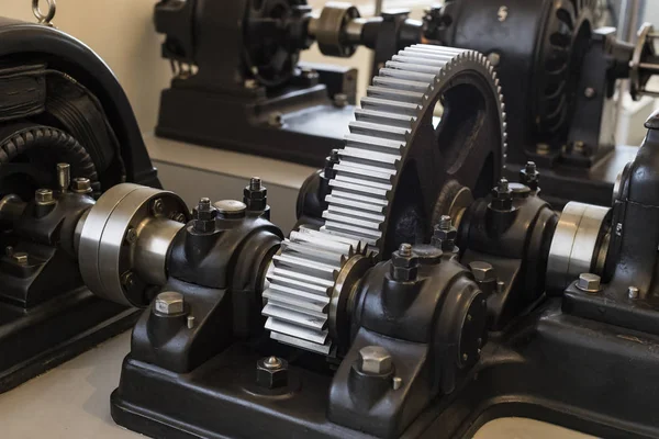 Viena Austria Agosto 2017 Museo Técnico Viena Exhibe Producción Maquinaria — Foto de Stock