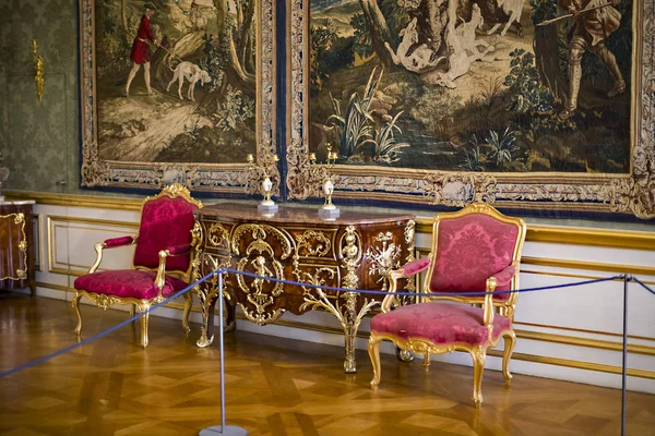 ミュンヘン ドイツ 月27日 2018 インテリア家具の装飾博物館レジデンツ ミュンヘンレジデンツ バイエルン王のインテリアの要素 — ストック写真