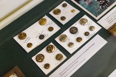 MUNİK, Almanya - 24 Kasım 2018 Hayvanların, boynuzların ve balık avlama araçlarının tarihinin sergilenmesi bir avcılık ve balıkçılık müzesidir.. 