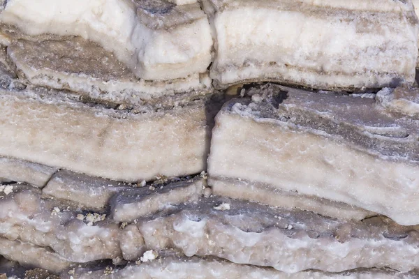 Ölü deniz tuzu taşlar beyaz kristaller mevduat