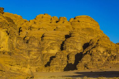 Wadi Rum çöl Jordan kum taş 