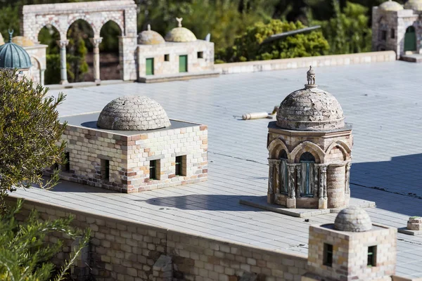 Latrun Israël November 2017 Museum Van Architecturale Monumenten Van Miniatuur — Stockfoto