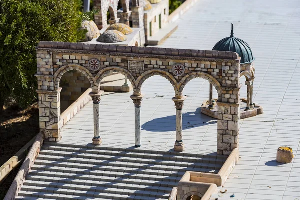 Latrun Israel Novembro 2017 Museu Marcos Arquitetônicos Miniatura Israel Livre — Fotografia de Stock